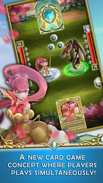 Crystal Soul - TCG Card Battle МОД/Взлом [Бесконечные деньги, Монеты и Мега MOD] Screenshot 1