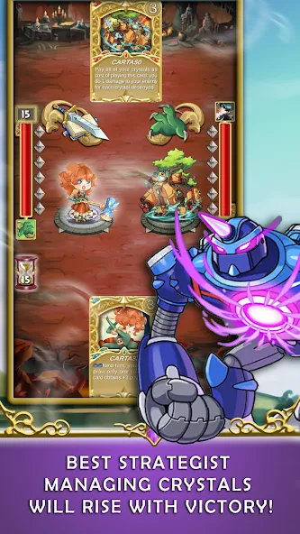 Crystal Soul - TCG Card Battle МОД/Взлом [Бесконечные деньги, Монеты и Мега MOD] Screenshot 3