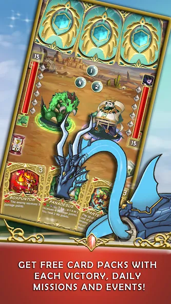 Crystal Soul - TCG Card Battle МОД/Взлом [Бесконечные деньги, Монеты и Мега MOD] Screenshot 5