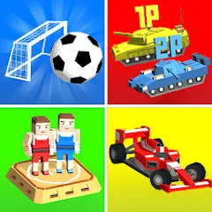 Скачать Взломанная Cubic 2 3 4 Player Games на Андроид (Всё открыто)