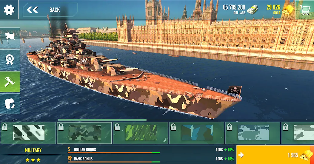 Battle of Warships: Online (Баттл оф Уоршипс) МОД/Взлом [Много денег, Монет и Все открыто] Screenshot 5