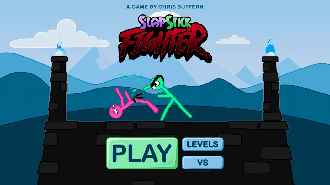 Slapstick Fighter - Fight Game (лапстик Файтер) МОД/Взлом [Бесконечные деньги, Монеты и Мега MOD] Screenshot 1