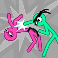 Скачать Slapstick Fighter - Fight Game взлом на много денег и бесконечную выносливость для Андроид