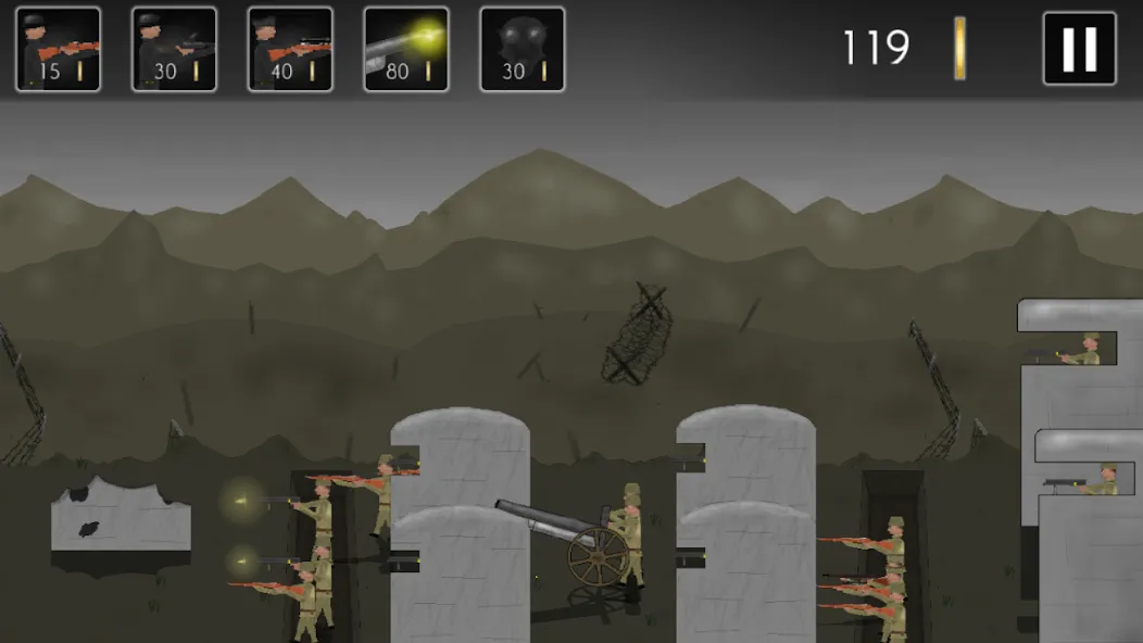 Trenches of Europe 2 (Траншеи Европы 2) МОД/Взлом [Много денег, Монет и Все открыто] Screenshot 1