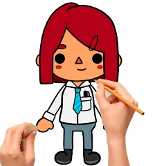 Скачать How to draw Toca Взлом (Все разблокировано) на Андроид бесплатно