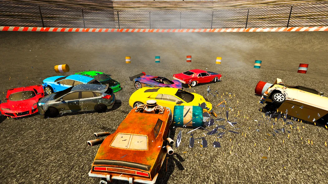 Demolition Derby Mad Car Crash (Дерби Деструкция Симулятор) МОД/Взлом [Все открыто, Дополнительные деньги и Меню MOD] Screenshot 5