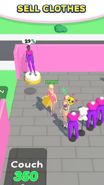 Draw Dress! МОД/Взлом [Все открыто, Дополнительные деньги и Меню MOD] Screenshot 3