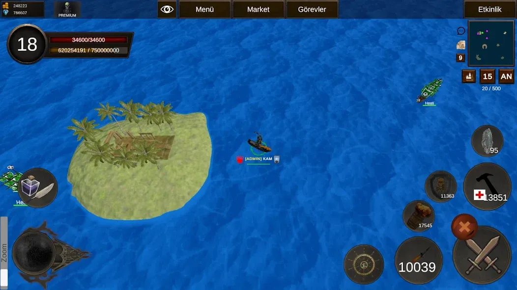 Naval Battle Online (Навальное Сражение Онлайн) МОД/Взлом [Меню, Бесконечные монеты и Открытые уровни] Screenshot 3