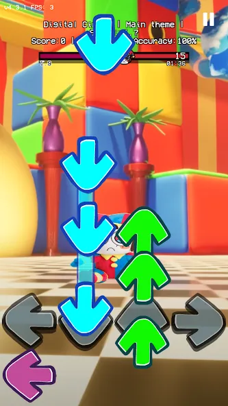 Digital Night Music Battles (ФНФ Мод Мику Музыкальное Шоу) МОД/Взлом [Бесконечные деньги, Монеты и Мега MOD] Screenshot 3