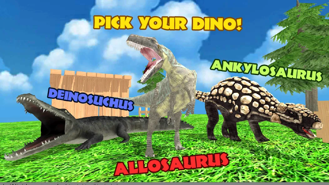 Dino Battle Arena Lost Kingdom (Дино Битва Арена Потерянное Королевство) МОД/Взлом [Бесконечные деньги, Монеты и Мега MOD] Screenshot 1