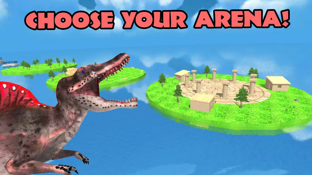 Dino Battle Arena Lost Kingdom (Дино Битва Арена Потерянное Королевство) МОД/Взлом [Бесконечные деньги, Монеты и Мега MOD] Screenshot 2