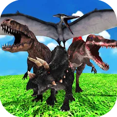Скачать Dino Battle Arena Lost Kingdom Взлом (много денег) на Андроид бесплатно