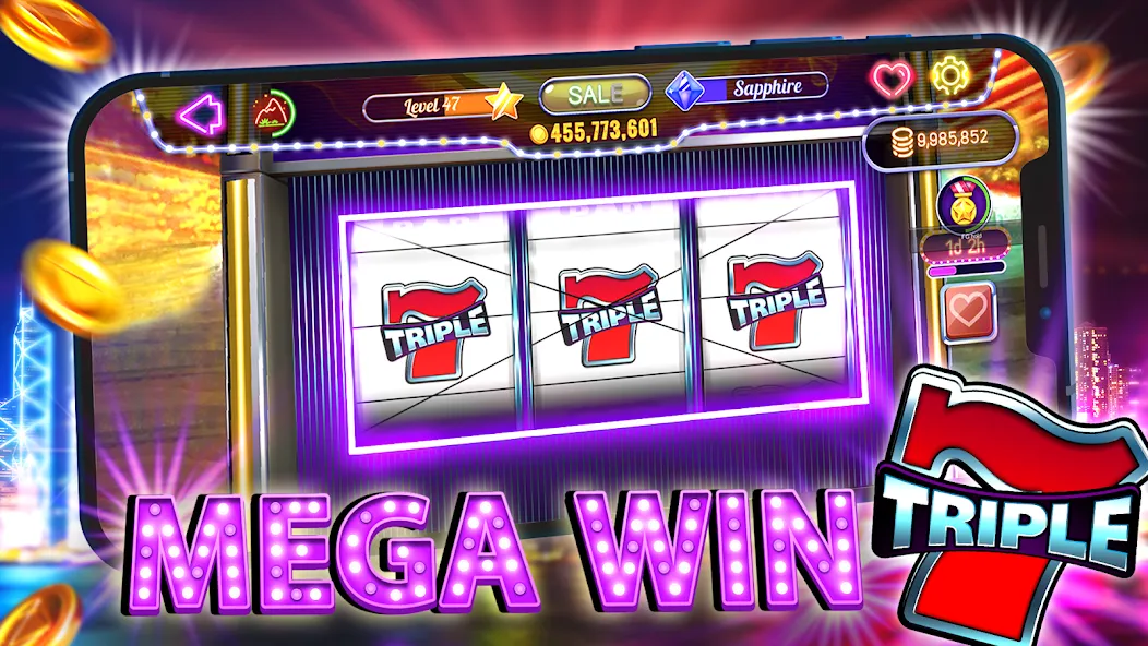 Old Vegas Slots - Casino 777 (Олд Вегас Слотс) МОД/Взлом [Много монет, Открытые уровни и Мега MOD] Screenshot 3