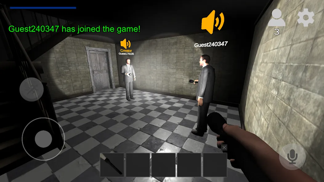 Nextbots Survival: Multiplayer (Некстботс Сурвайвал) МОД/Взлом [Деньги, Монеты и Меню MOD] Screenshot 2