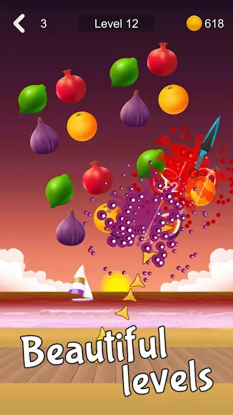 Fruit Sniper (Фрут Снайпер) МОД/Взлом [Деньги, Монеты и Меню MOD] Screenshot 3