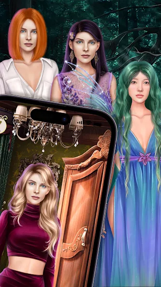 Somnium: Interactive stories (Сомниум) МОД/Взлом [Меню, Бесконечные монеты и Открытые уровни] Screenshot 4
