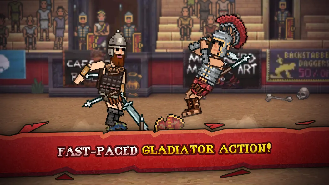 Gladihoppers - Gladiator Fight (Гладихопперс) МОД/Взлом [Все открыто, Дополнительные деньги и Меню MOD] Screenshot 1
