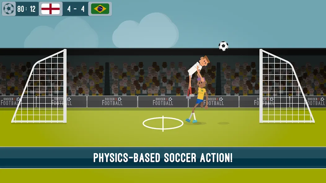 Soccer Is Football (оккер Из Футбол) МОД/Взлом [Много монет, Открытые уровни и Мега MOD] Screenshot 1