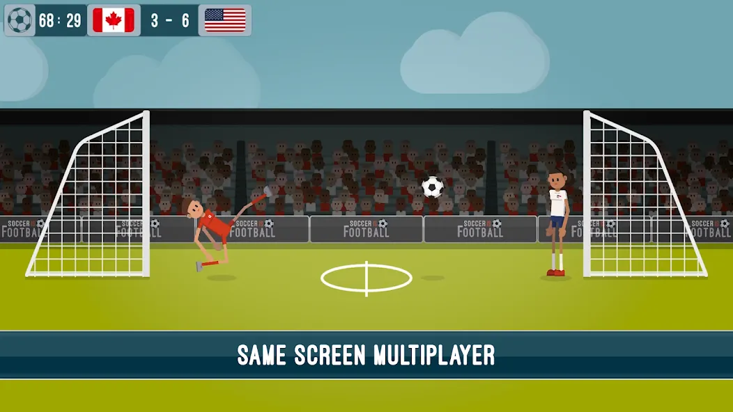 Soccer Is Football (оккер Из Футбол) МОД/Взлом [Много монет, Открытые уровни и Мега MOD] Screenshot 2
