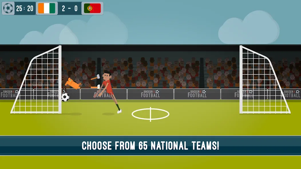 Soccer Is Football (оккер Из Футбол) МОД/Взлом [Много монет, Открытые уровни и Мега MOD] Screenshot 3