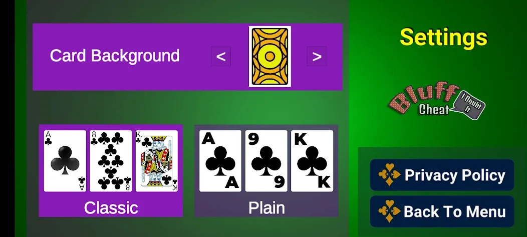 Bluff Card Game (Блеф карточная игра) МОД/Взлом [Меню, Бесконечные монеты и Открытые уровни] Screenshot 2