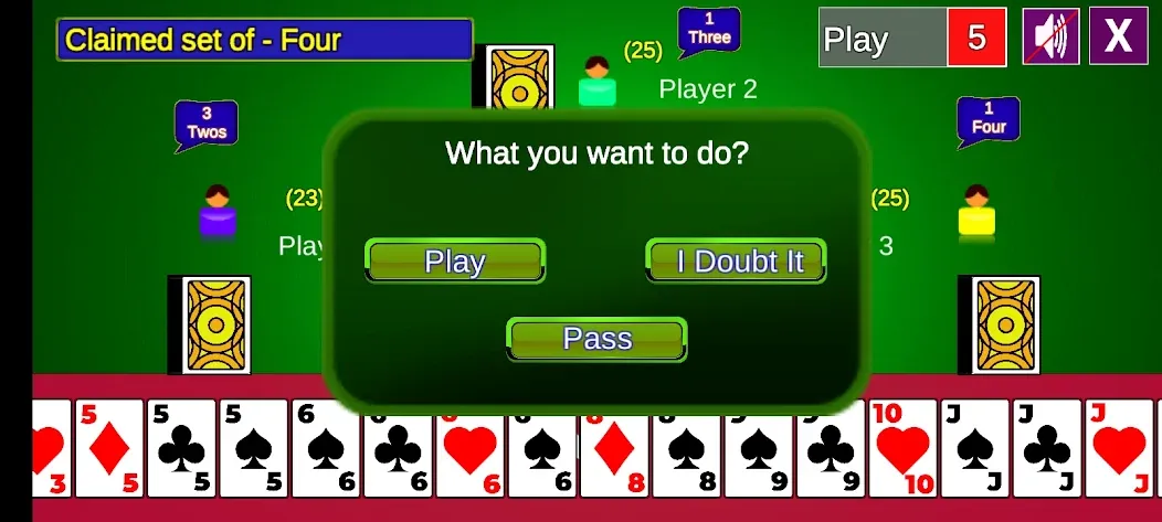 Bluff Card Game (Блеф карточная игра) МОД/Взлом [Меню, Бесконечные монеты и Открытые уровни] Screenshot 4