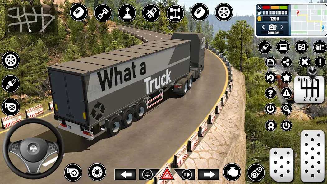 Cargo Delivery Truck Games 3D (Карго Деливери Трак Игры 3D) МОД/Взлом [Деньги, Монеты и Меню MOD] Screenshot 1