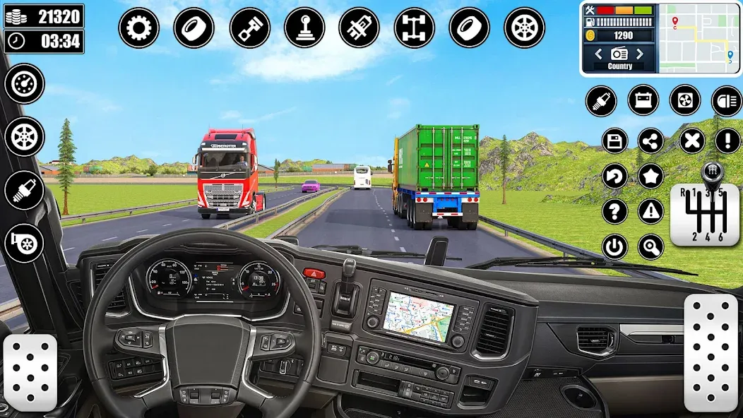 Cargo Delivery Truck Games 3D (Карго Деливери Трак Игры 3D) МОД/Взлом [Деньги, Монеты и Меню MOD] Screenshot 4