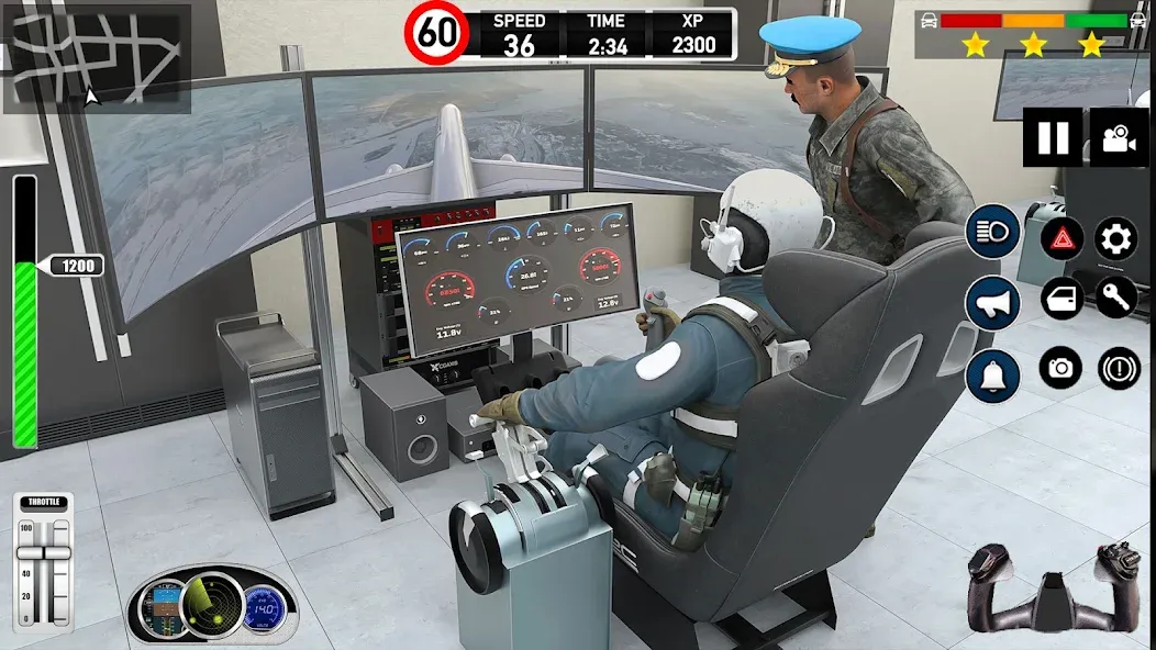 Plane Pilot Flight Simulator (Плейн Пилот Флайт Симулятор) МОД/Взлом [Все открыто, Дополнительные деньги и Меню MOD] Screenshot 2