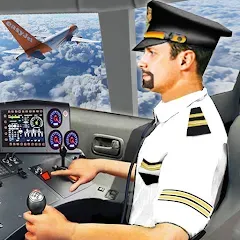 Скачать Взломанная Plane Pilot Flight Simulator на андроид (Много денег)