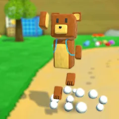 Скачать Super Bear Adventure взлом на много денег и всё открыто на Андроид