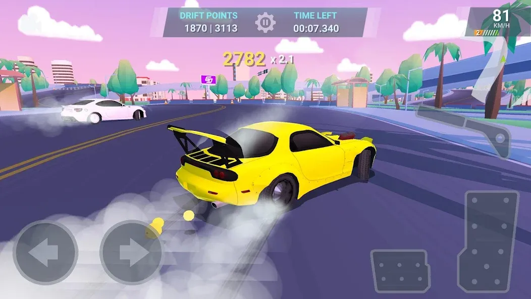 Drift Clash Online Racing (Дрифт Клаш) МОД/Взлом [Бесконечные деньги, Монеты и Мега MOD] Screenshot 3