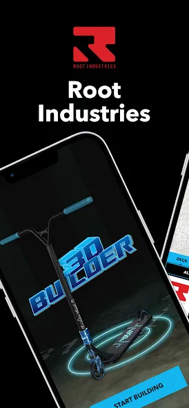 Scooter 3D custom builder (Скутер 3D настраиваемый конструктор) МОД/Взлом [Все открыто, Дополнительные деньги и Меню MOD] Screenshot 1