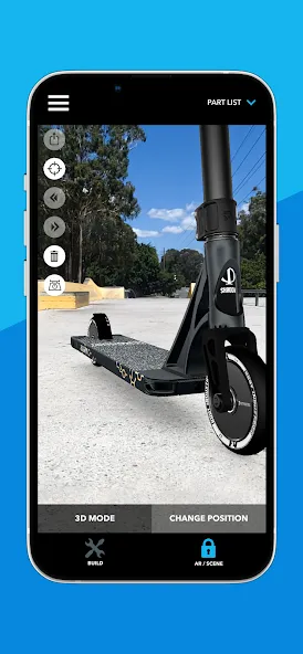 Scooter 3D custom builder (Скутер 3D настраиваемый конструктор) МОД/Взлом [Все открыто, Дополнительные деньги и Меню MOD] Screenshot 4