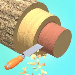 Скачать Взломанная Wood Turning 3D - Carving Game (много денег) на Android бесплатно