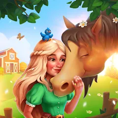 Скачать Взломанная Homesteads: Dream Farm на Андроид (Много денег)