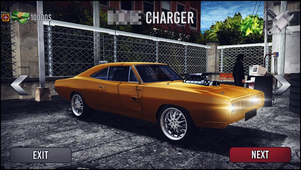 Charger Drift Simulator (Чарджер Дрифт Симулятор) МОД/Взлом [Много денег, Монет и Все открыто] Screenshot 1