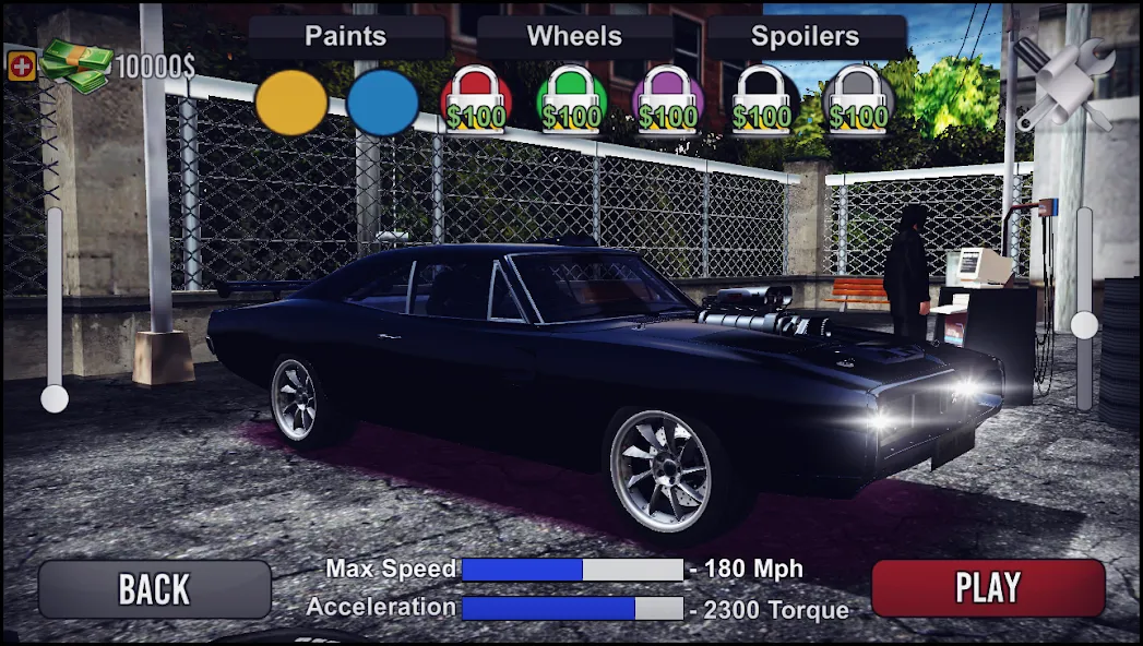 Charger Drift Simulator (Чарджер Дрифт Симулятор) МОД/Взлом [Много денег, Монет и Все открыто] Screenshot 2