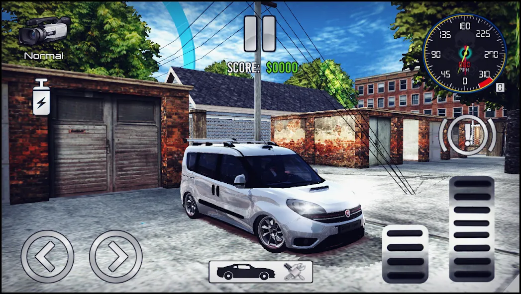 Doblo Drift Simulator (Добло Дрифт Симулятор) МОД/Взлом [Все открыто, Дополнительные деньги и Меню MOD] Screenshot 5