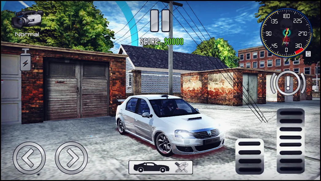 Logan Drift Simulator (Логан Дрифт Симулятор) МОД/Взлом [Деньги, Монеты и Меню MOD] Screenshot 5