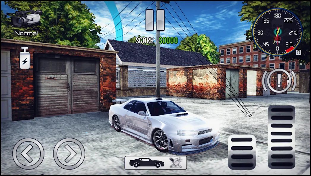 Skyline Drift Simulator (Скайлайн Дрифт Симулятор) МОД/Взлом [Много монет, Открытые уровни и Мега MOD] Screenshot 5