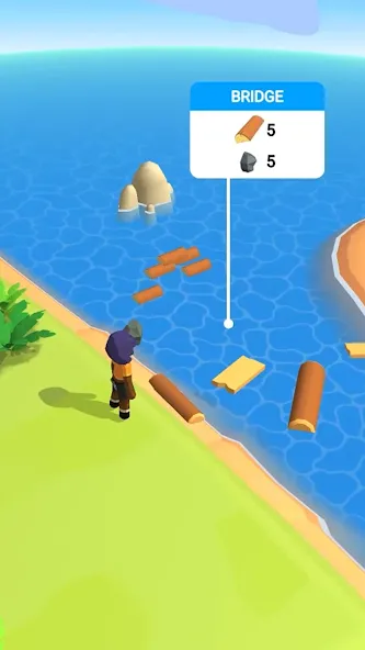 Stranded Island Survival Games (Стрендед Айленд) МОД/Взлом [Деньги, Монеты и Меню MOD] Screenshot 2