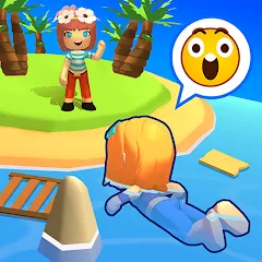Скачать Взломанная Stranded Island Survival Games на Андроид с бессмертием и кучей денег