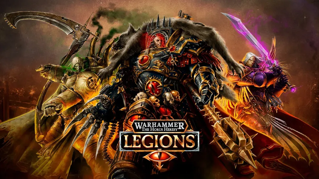 Warhammer Horus Heresy Legions (Вархаммер Искупление Хоруса Легионы) МОД/Взлом [Меню, Бесконечные монеты и Открытые уровни] Screenshot 1