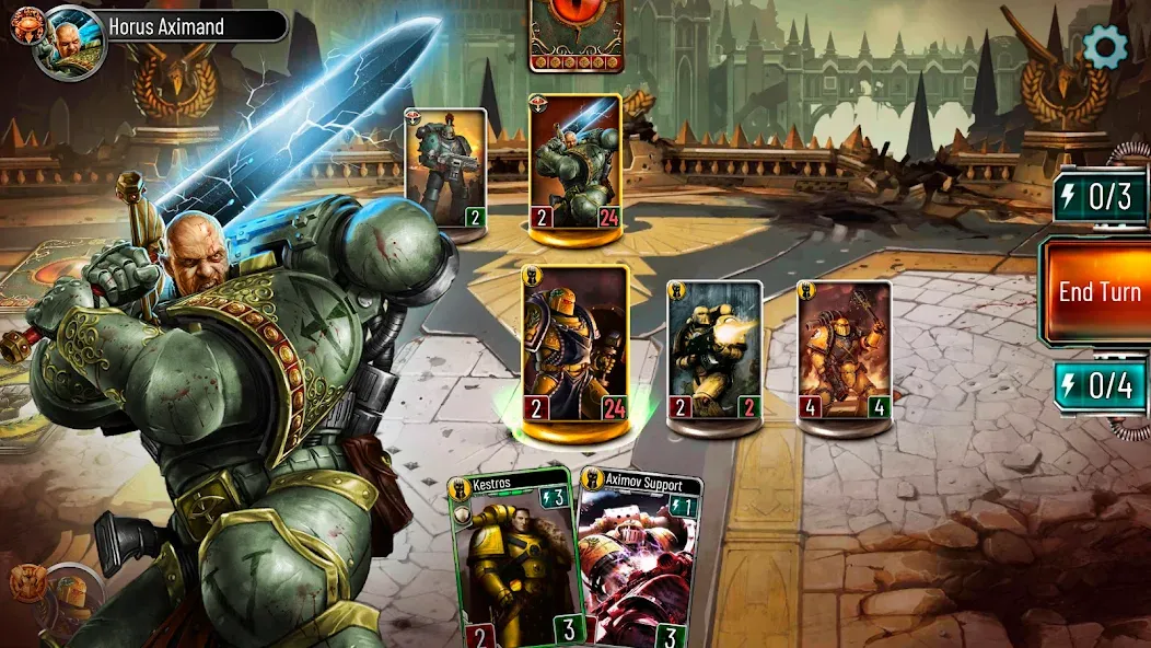 Warhammer Horus Heresy Legions (Вархаммер Искупление Хоруса Легионы) МОД/Взлом [Меню, Бесконечные монеты и Открытые уровни] Screenshot 2