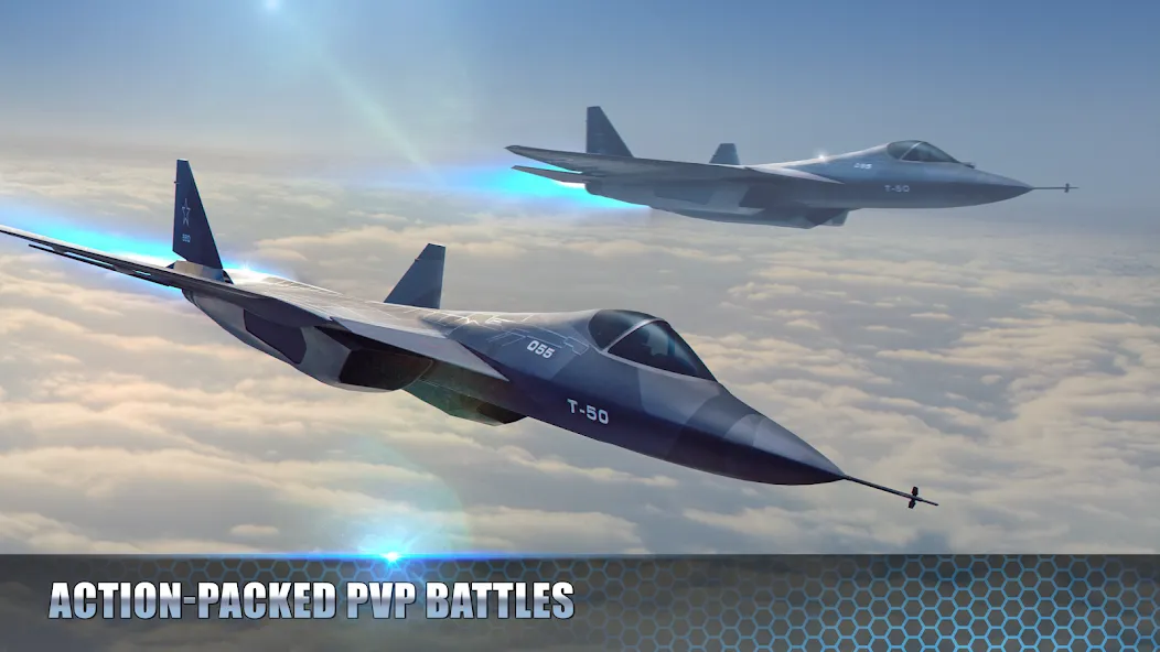Modern Warplanes: PvP Warfare (Модерн Варплейнс) МОД/Взлом [Все открыто, Дополнительные деньги и Меню MOD] Screenshot 1