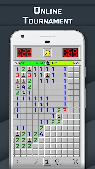 Minesweeper GO - classic game МОД/Взлом [Все открыто, Дополнительные деньги и Меню MOD] Screenshot 2