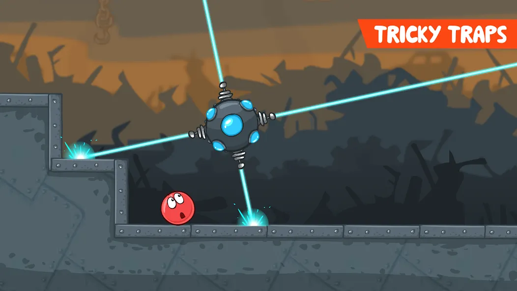 Red Ball 4 (Рэд Болл 4) МОД/Взлом [Много монет, Открытые уровни и Мега MOD] Screenshot 5