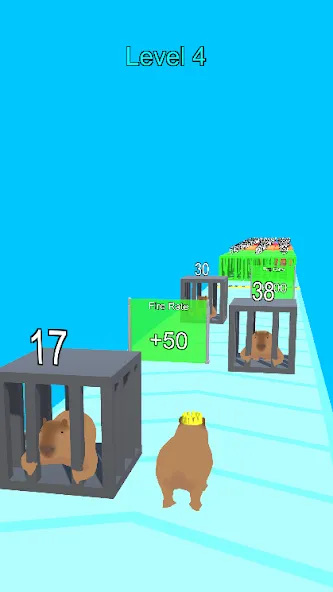 Capybara Run (Капибара Ран) МОД/Взлом [Много монет, Открытые уровни и Мега MOD] Screenshot 1