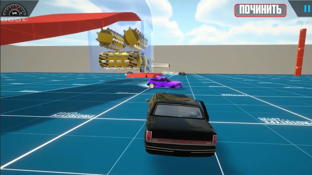 Car Crashing Simulator (Кар Крэшинг Симулятор) МОД/Взлом [Все открыто, Дополнительные деньги и Меню MOD] Screenshot 3